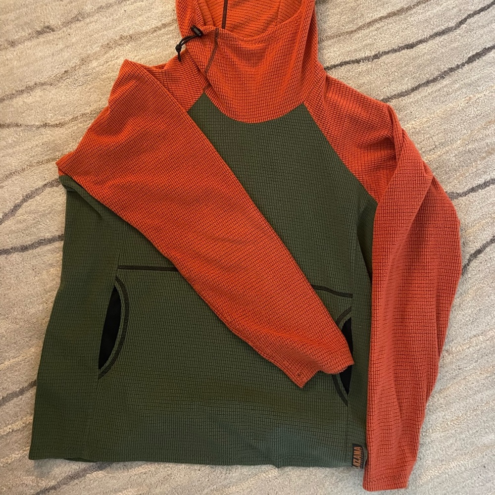 Mens Melanzana hoodie size large